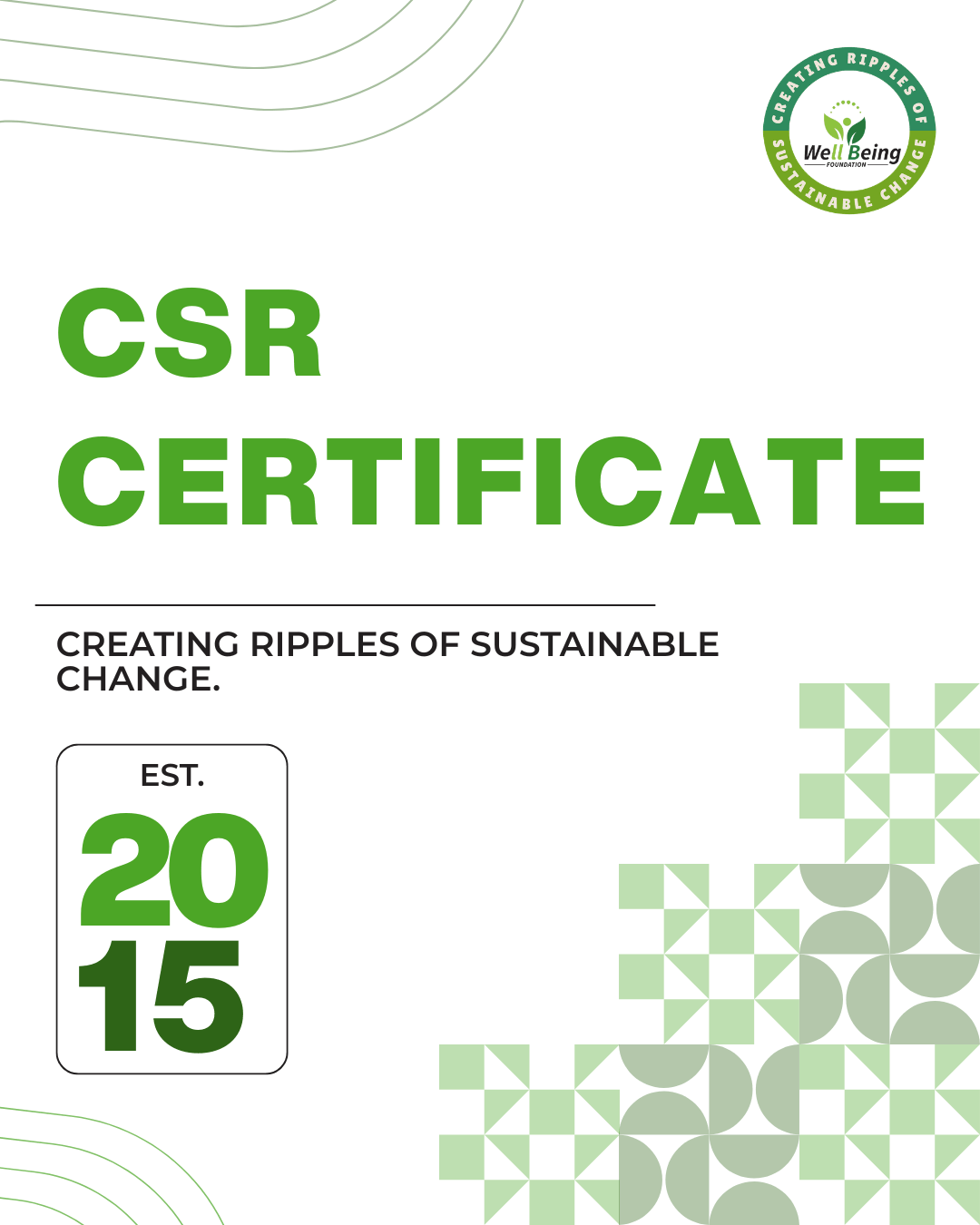CSR approval